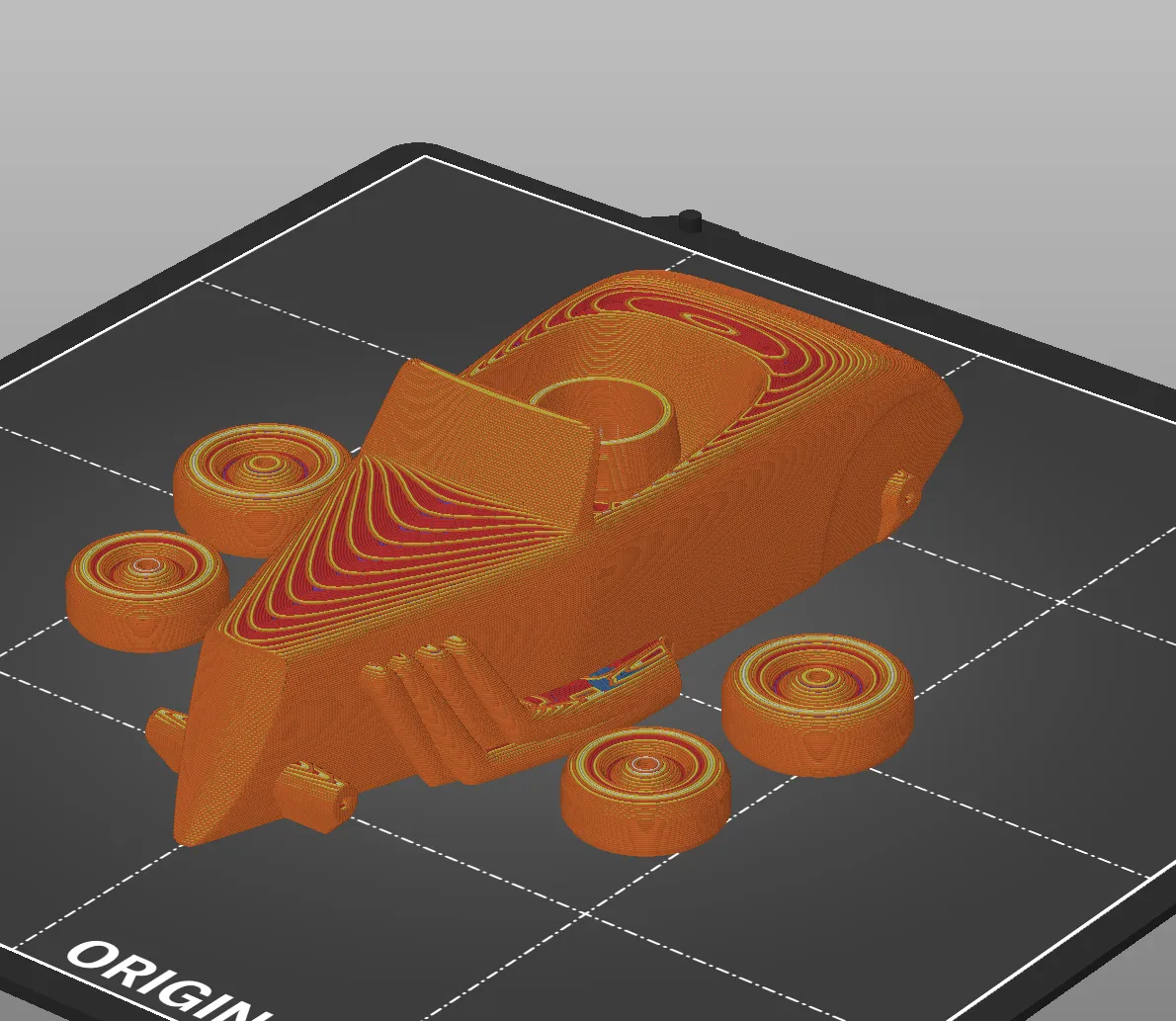 Xe hơi tên lửa bóng bay Hot Rod