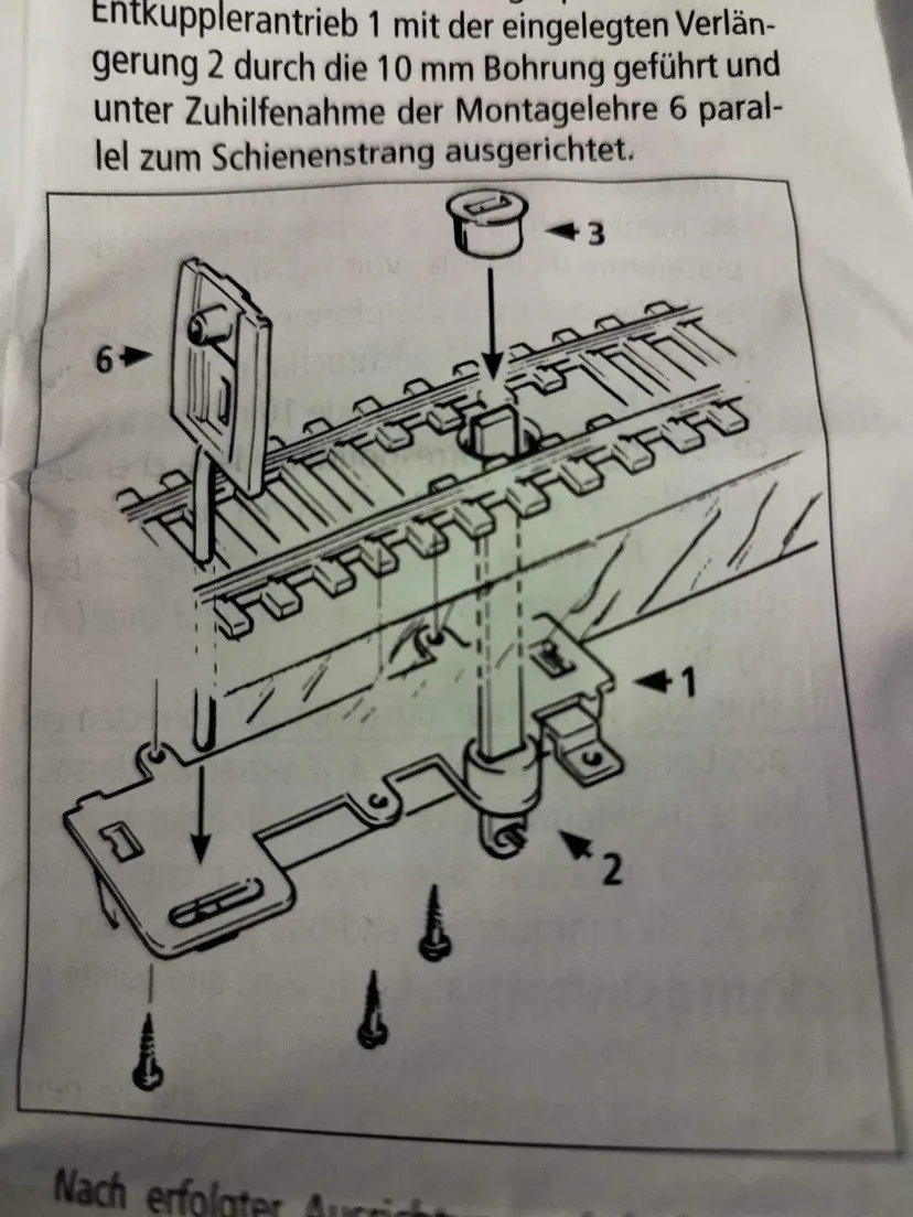 Thay thế bộ phận số 3 cho thiết bị ngắt ROCO 40292