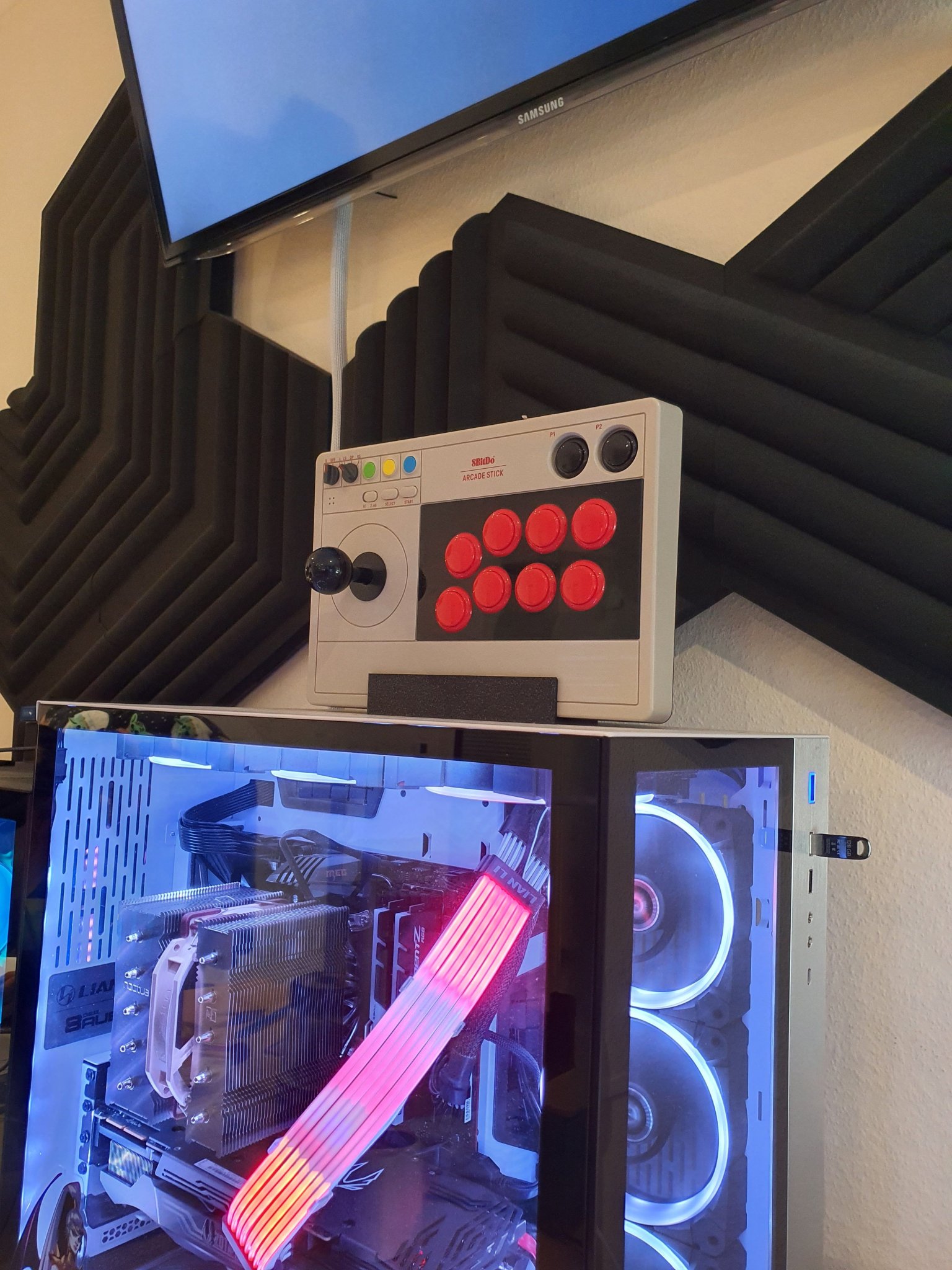 Giá đỡ đứng dọc cho tay cầm 8BitDo Arcade Stick