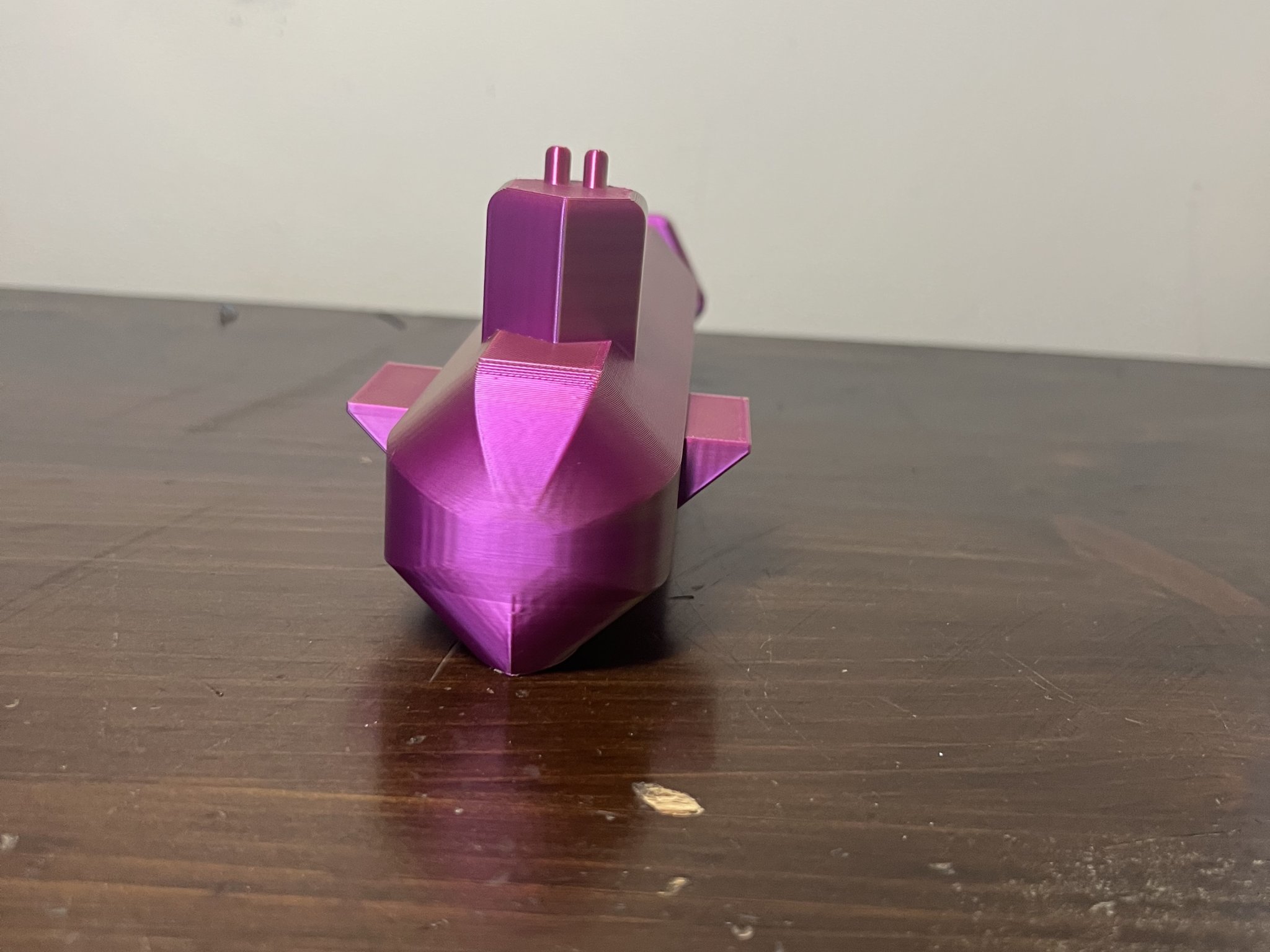 Tàu ngầm low poly cho người mới bắt đầu và chuyên gia in 3D