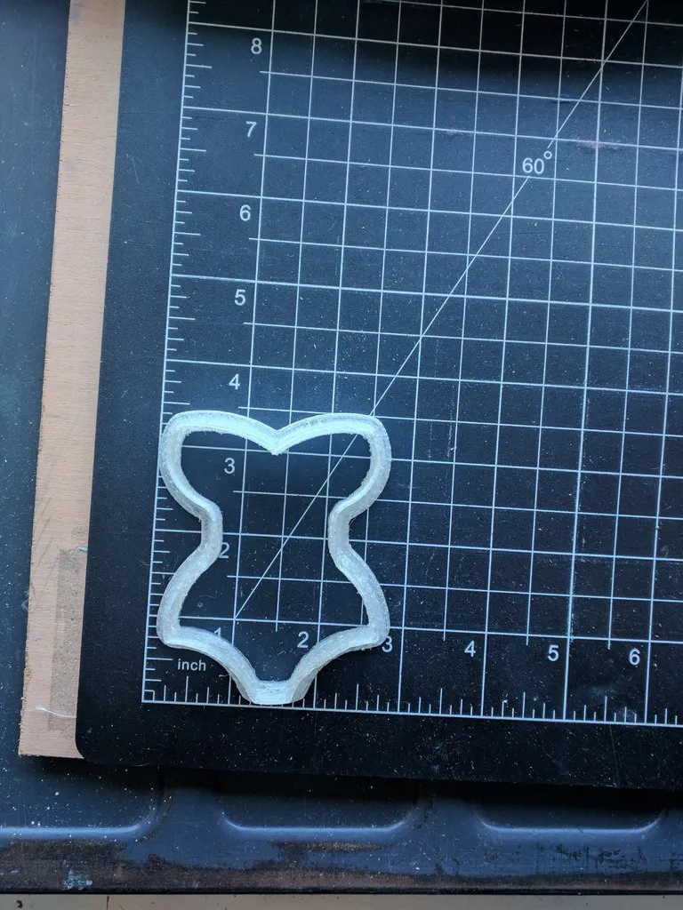 Cutter bánh quy thiết kế bằng SCAD cho thợ làm bánh