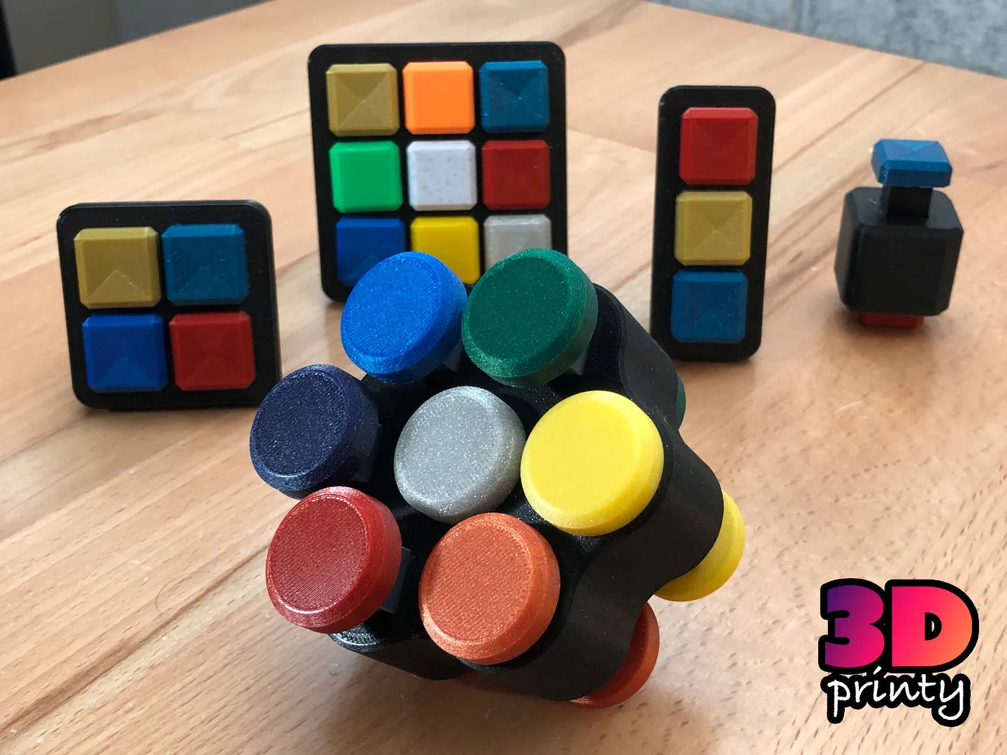 Nút bấm fidget hình tổ ong Snappy