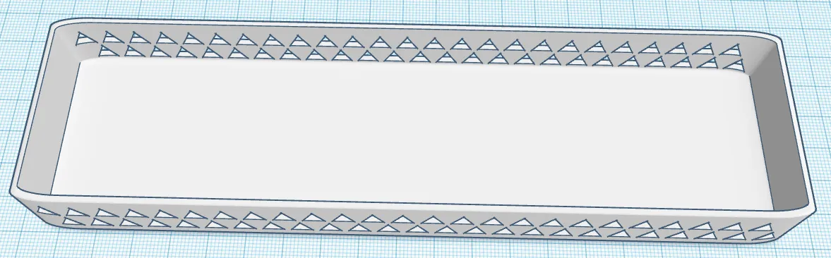 Hộp bút chì hình tam giác tiện lợi cho học sinh