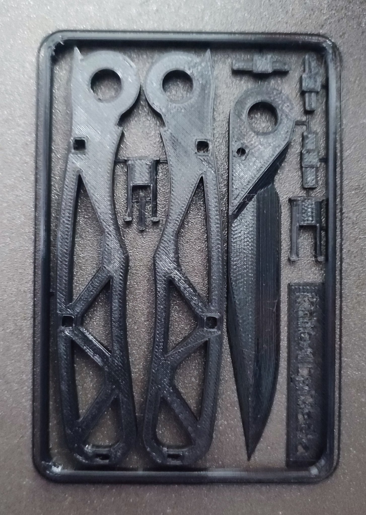 Dao mở thư dạng gập thẻ cầm tay