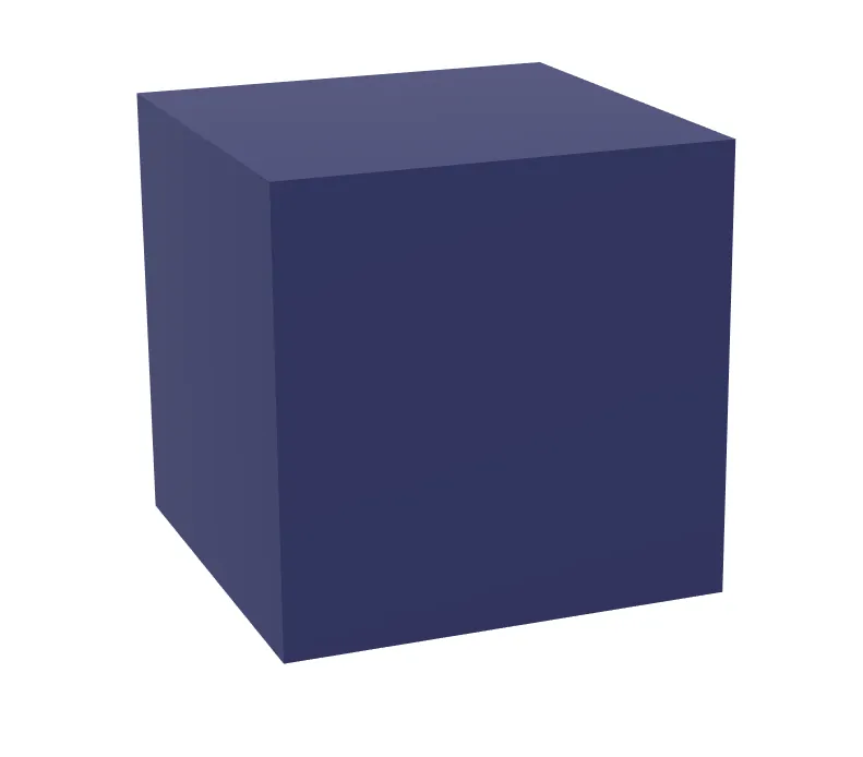 Hình cầu low poly với đường kính 15mm