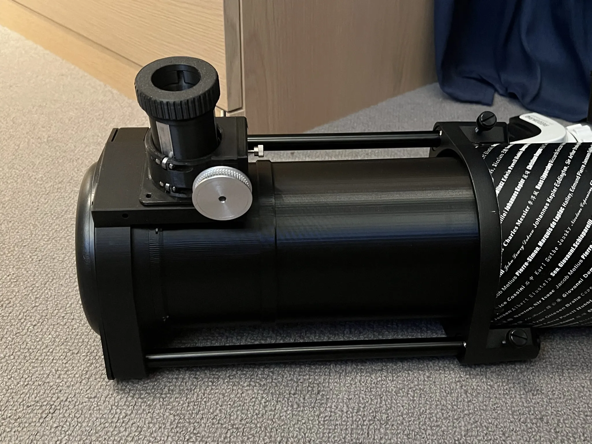 Thiết kế lại ống kính phụ cho kính thiên văn Heritage 130P