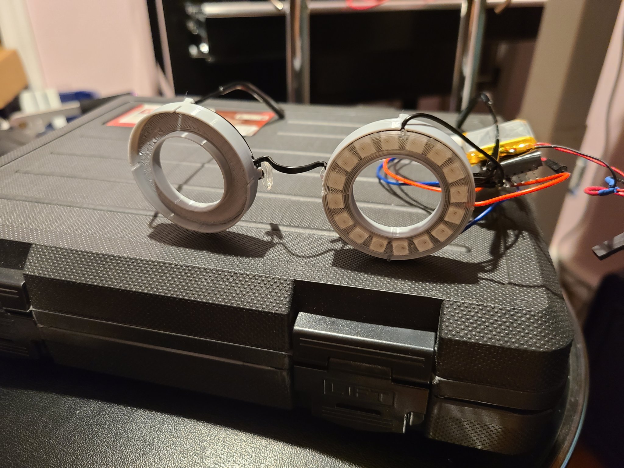 Khung mắt kính Zenni 550021 với đèn LED WS2812