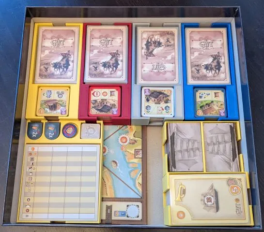 Hộp đựng trò chơi Great Western Trail Argentina