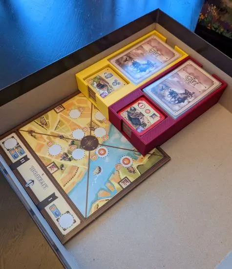 Hộp đựng trò chơi Great Western Trail Argentina