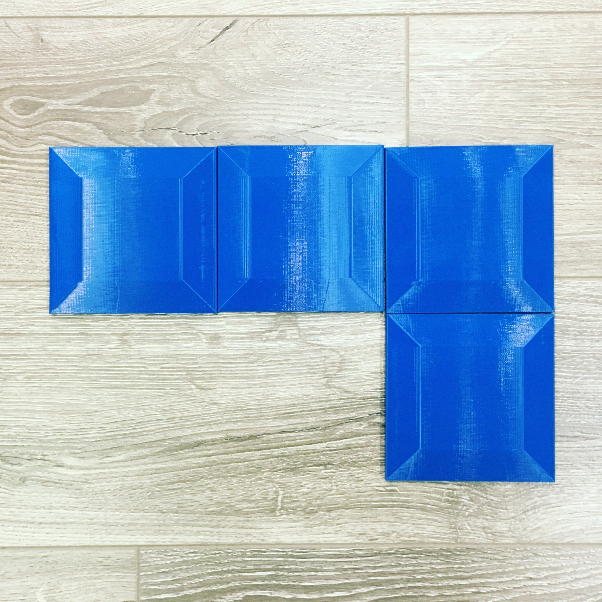 Gạch Tetromino cho Bức Tường Tetris