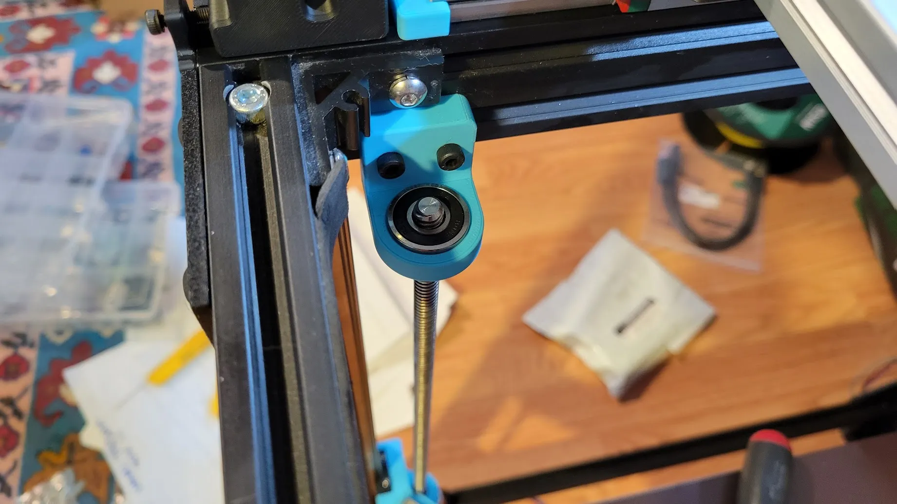 Adaper Trident Wobble X cho máy in Ender 5 Plus