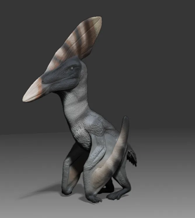 Mô hình tượng thalassodromeus chính xác khoa học