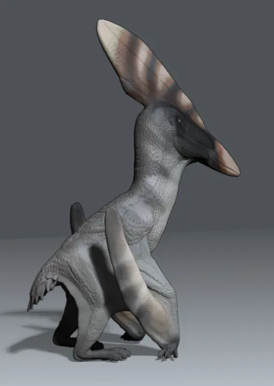 Mô hình tượng thalassodromeus chính xác khoa học