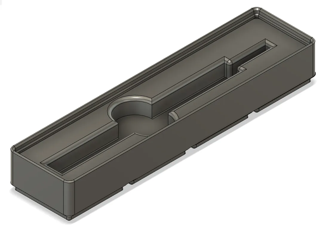 Giá đỡ bút khoan Gridfinity cho Milwaukee 48-22-4255