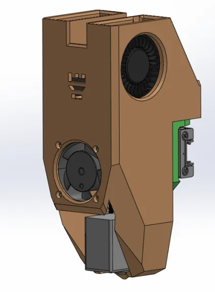 Đầu công cụ Rookery cho máy in 3D Bowden