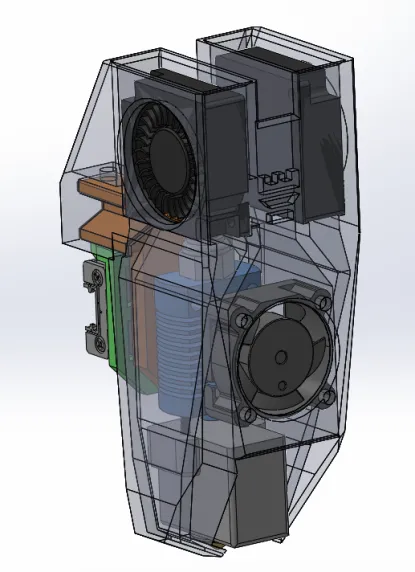 Đầu công cụ Rookery cho máy in 3D Bowden