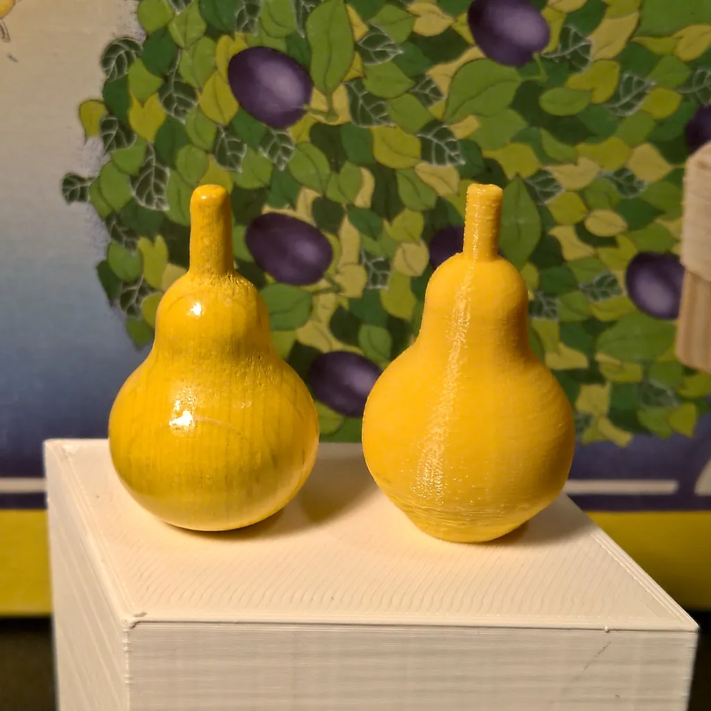 Trái cây thay thế cho trò chơi Vườn cây HABA