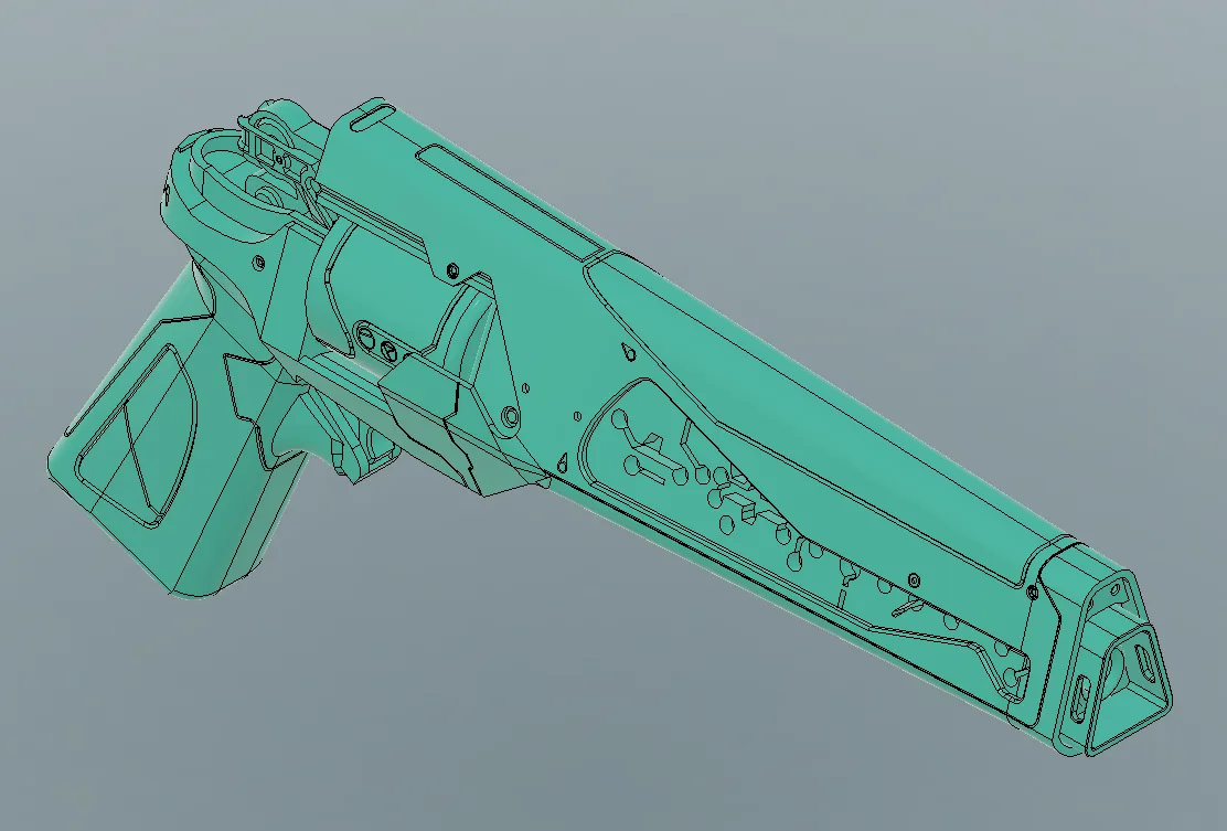Nhân vật Judgement trong Destiny 2 - Mô hình 3D chất lượng cao