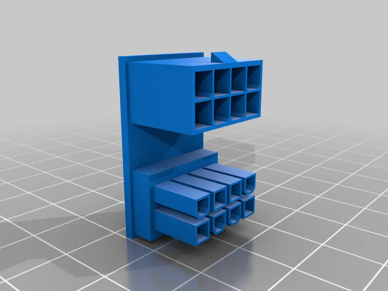 Nắp che đầu nối PCIE 8pin 180° cho GPU