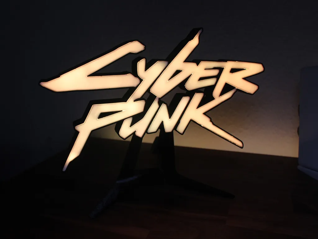 Biểu tượng RGB Cyberpunk 2077 với thiết kế độc đáo