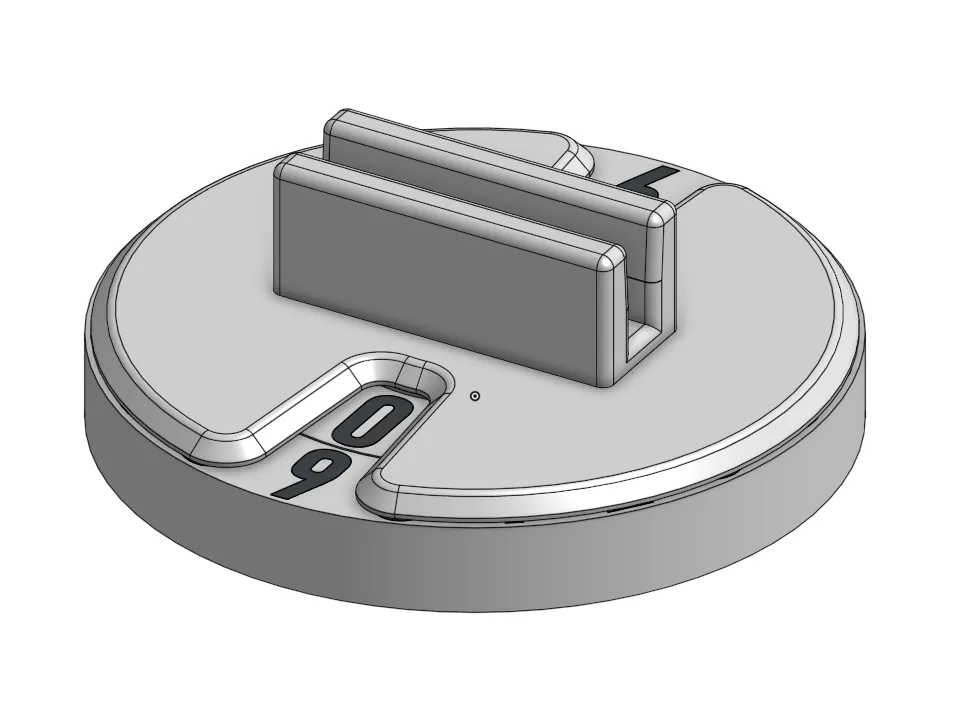 Cơ sở standee quái vật Frosthaven với 59 HP