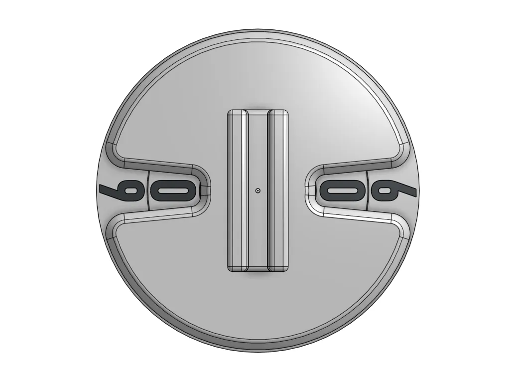 Cơ sở standee quái vật Frosthaven với 59 HP