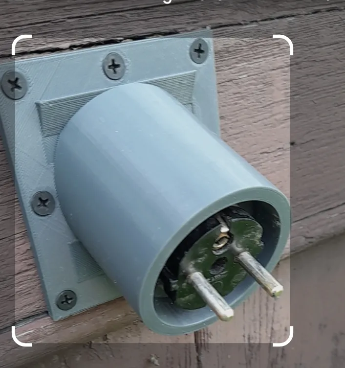 Bộ phận nối dây điện qua tường cho thiết bị gia dụng