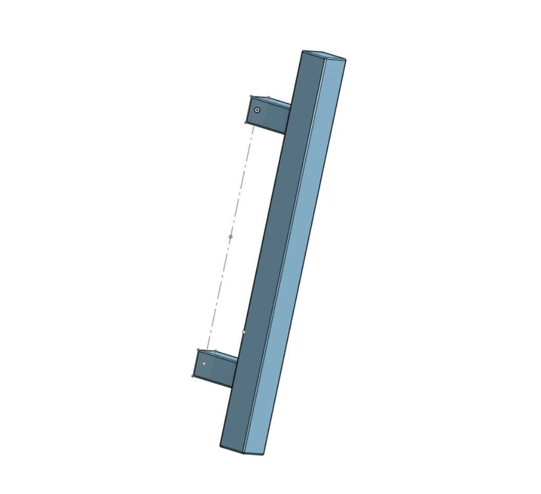 Tay nắm tủ với khoảng cách lỗ 96mm chuẩn