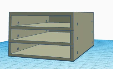 Giá đỡ 3 khe hdd/ssd cho máy chủ lưu trữ tại nhà