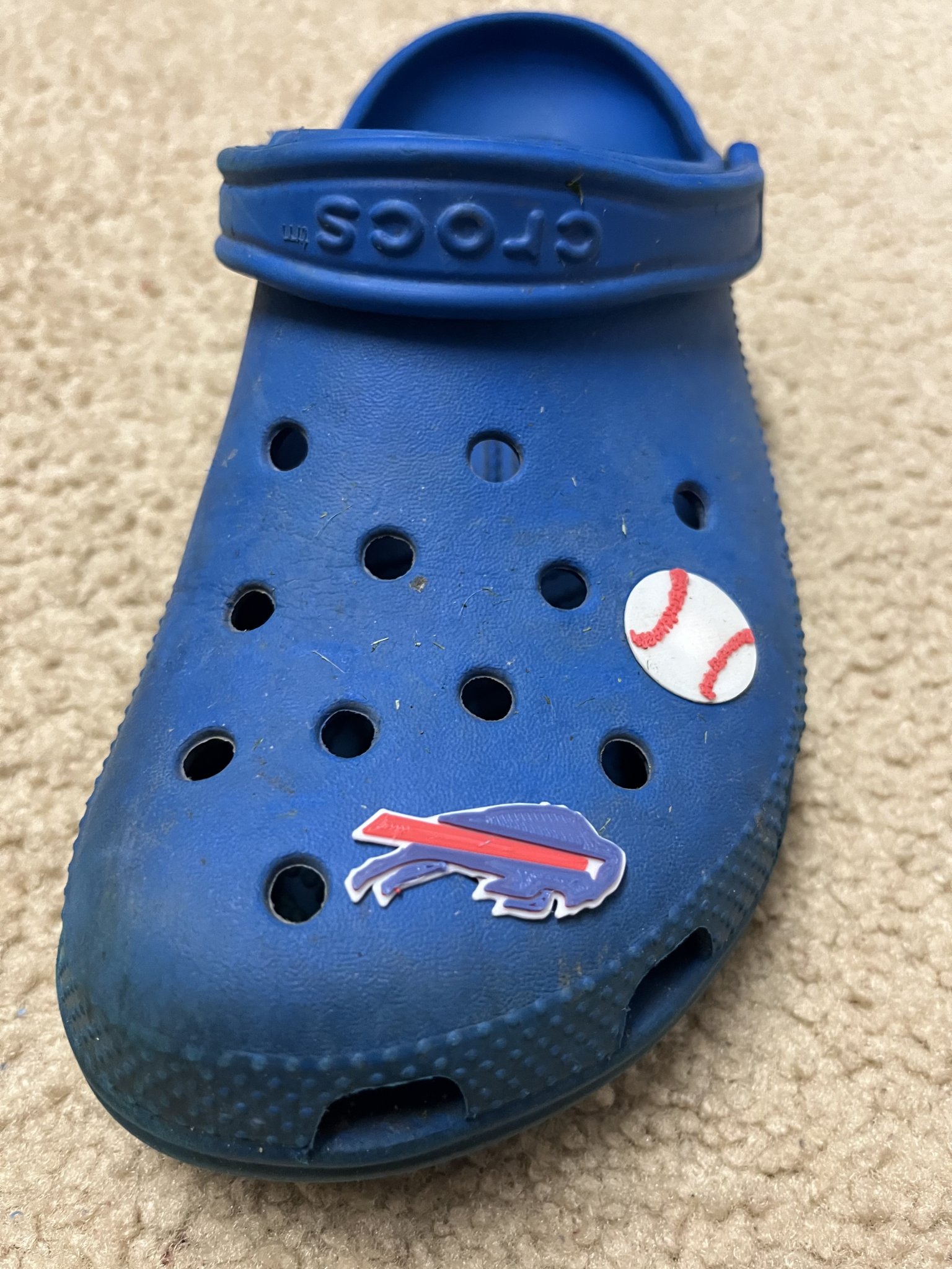 Jibbit Buffalo Bills cho Crocs thời trang thể thao