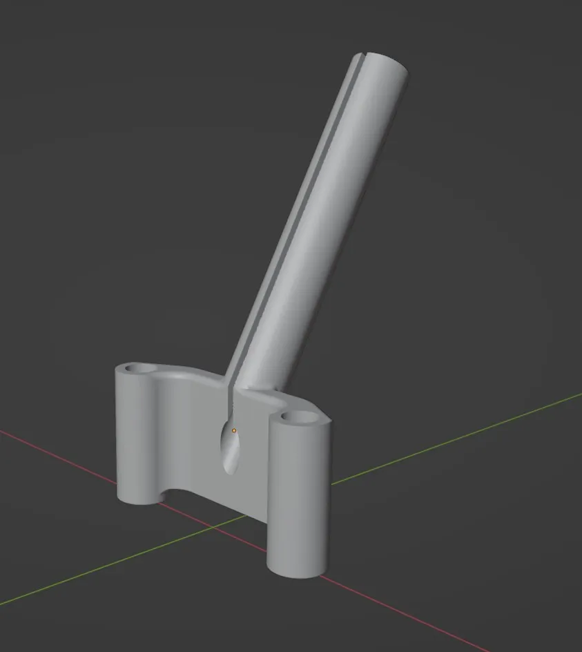 Giá đỡ ăng-ten AOS 5 TrueRC Singularity 72mm cho HDzero Freestyle VTX