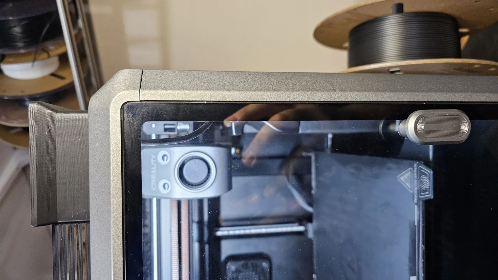 Bản lề cửa 270° cho Creality K1 với khóa cửa