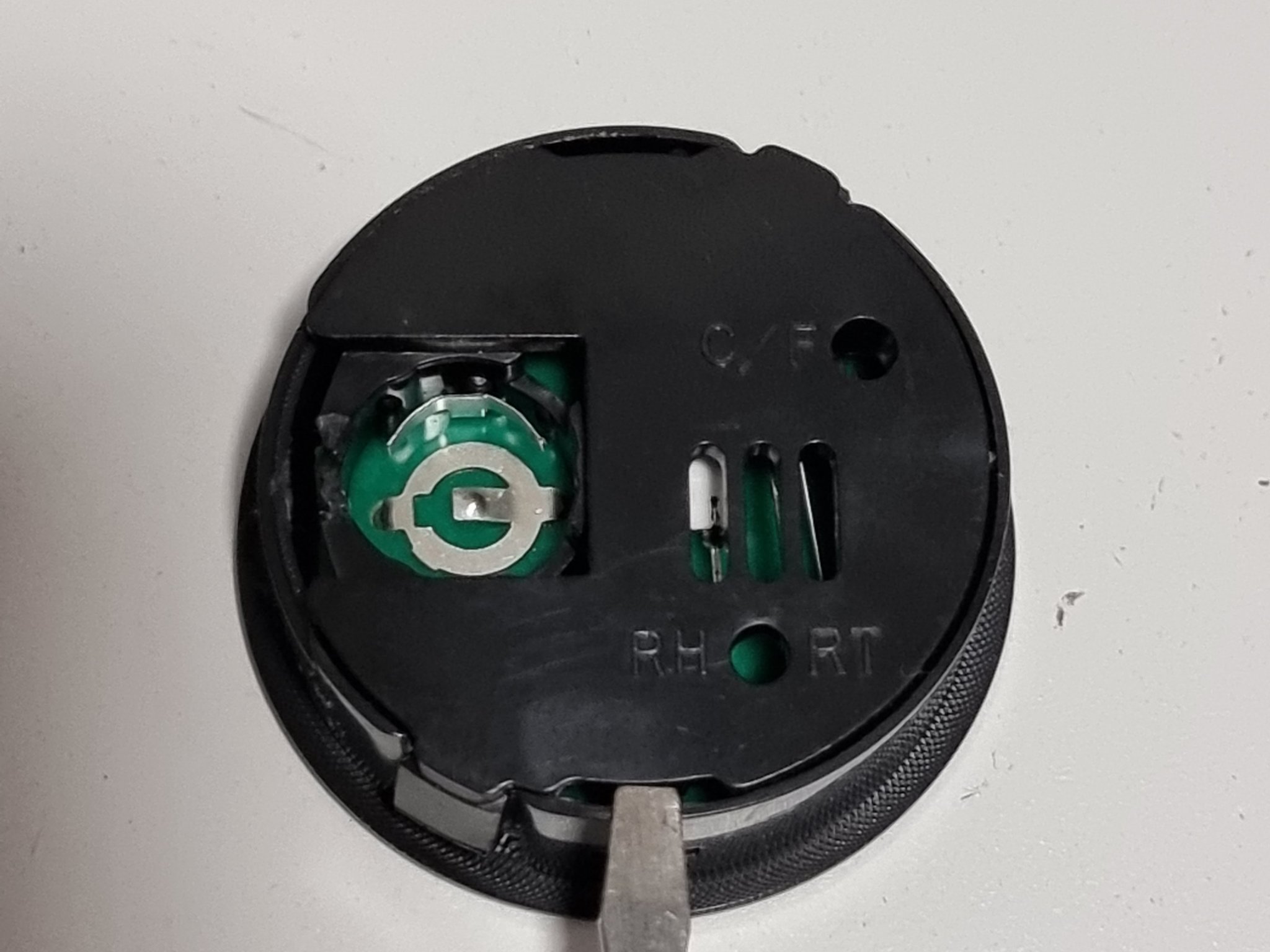 Container cuộn hygrometer silica hút ẩm sử dụng pin AAA