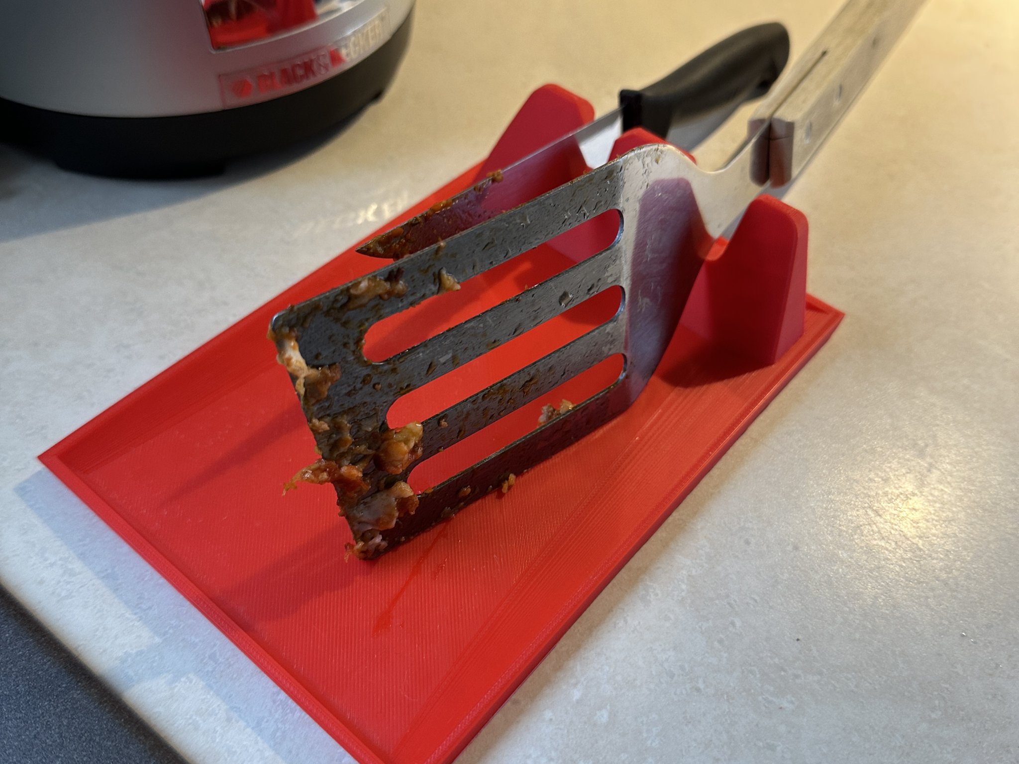 Giá đỡ thìa nhà bếp tiện lợi trong quá trình nấu ăn