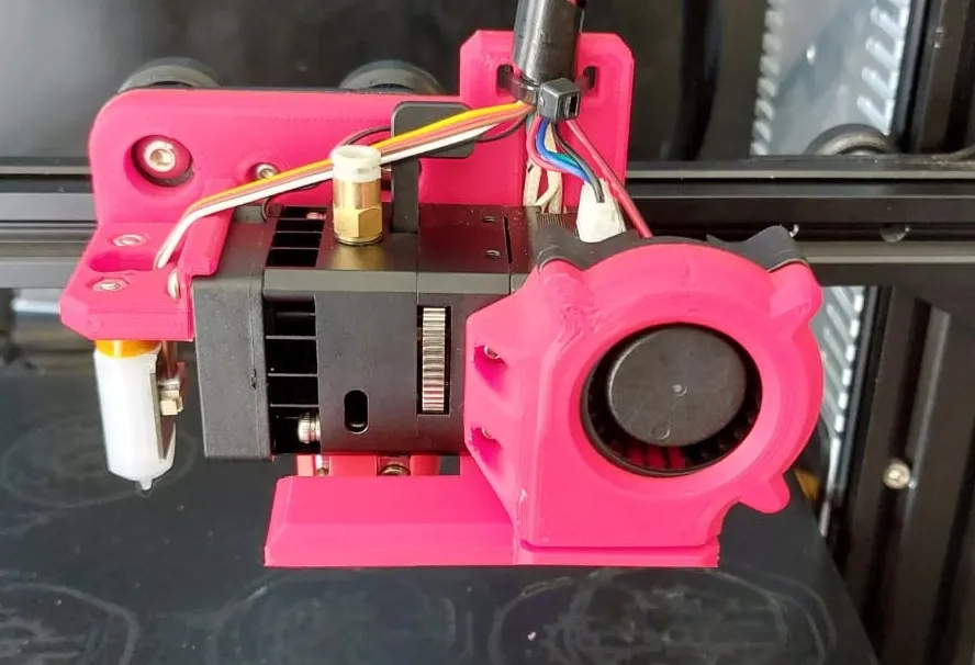 Chuyển đổi Drive Trực tiếp Ender 3 sang Biqu H2 Extruder