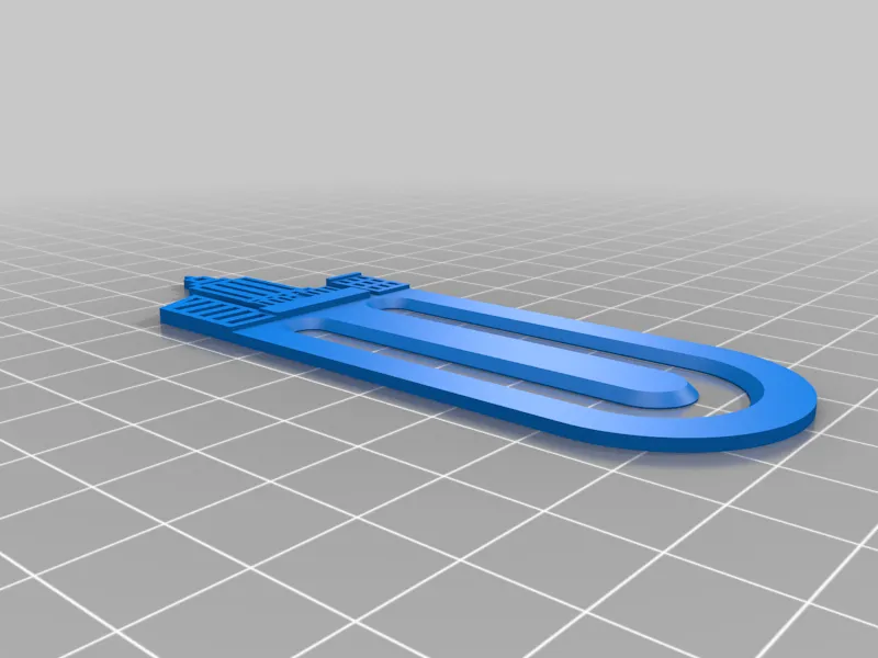 Đánh dấu sách hình chân trời thành phố nhiều màu sắc