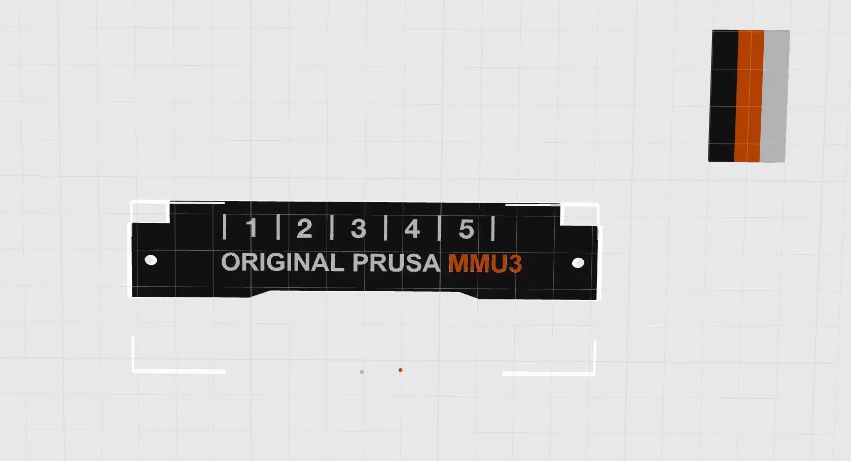 Bảng nhãn MMU3 cho máy in 3D Prusa