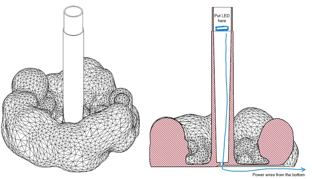 Tên lửa mặt trăng của nhân vật truyện tranh nổi tiếng