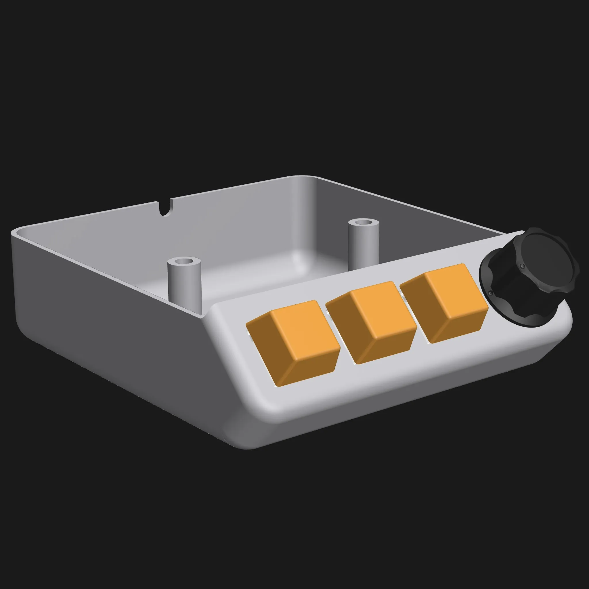 Bộ điều khiển phương tiện ESPHome lắp dưới bàn