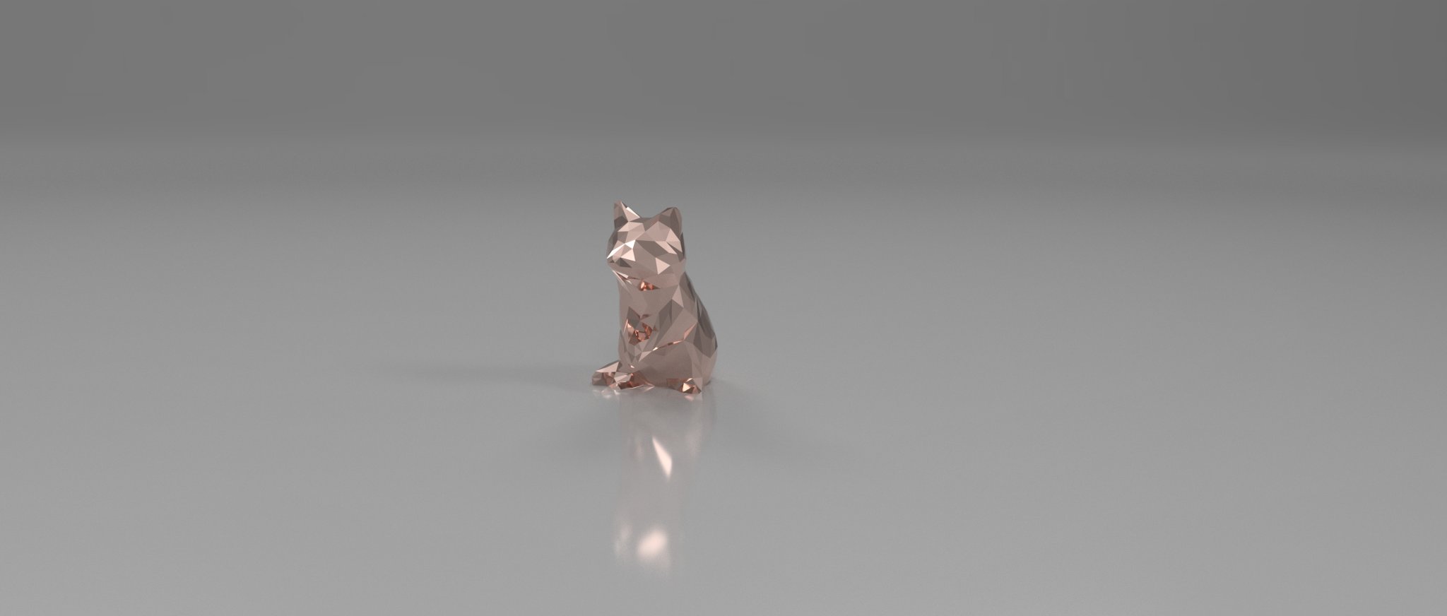 Tượng nhồi bông gấu mèo racoon phong cách low poly