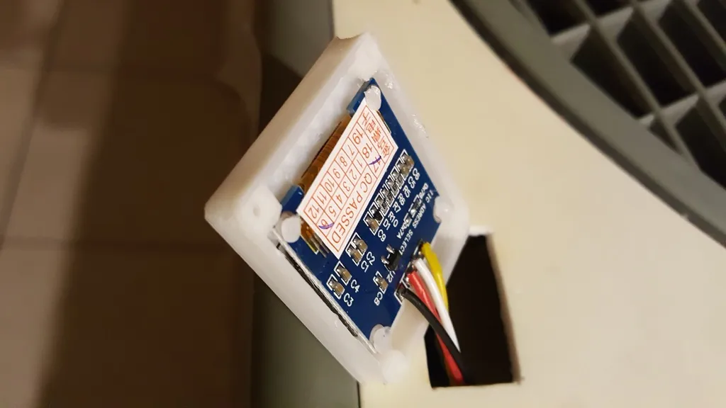 Vỏ mỏng cho màn hình Oled SSD1306 (arduino / ESP)