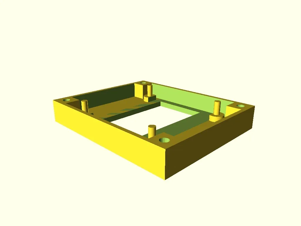 Vỏ mỏng cho màn hình Oled SSD1306 (arduino / ESP)