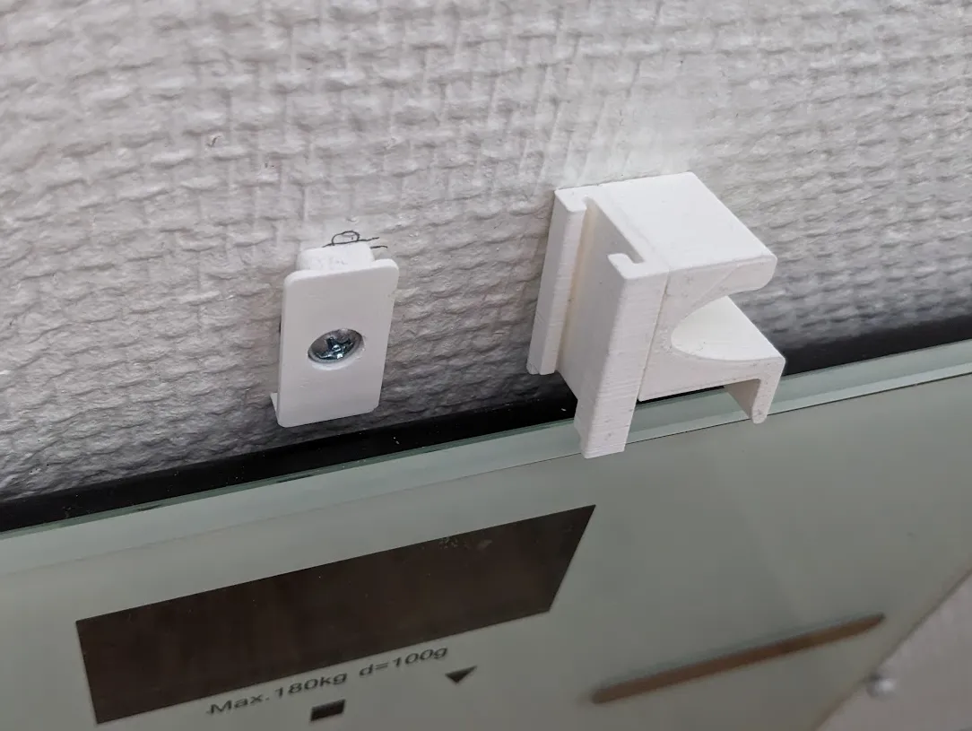 Giá đỡ cho cân cao 24 mm treo tường