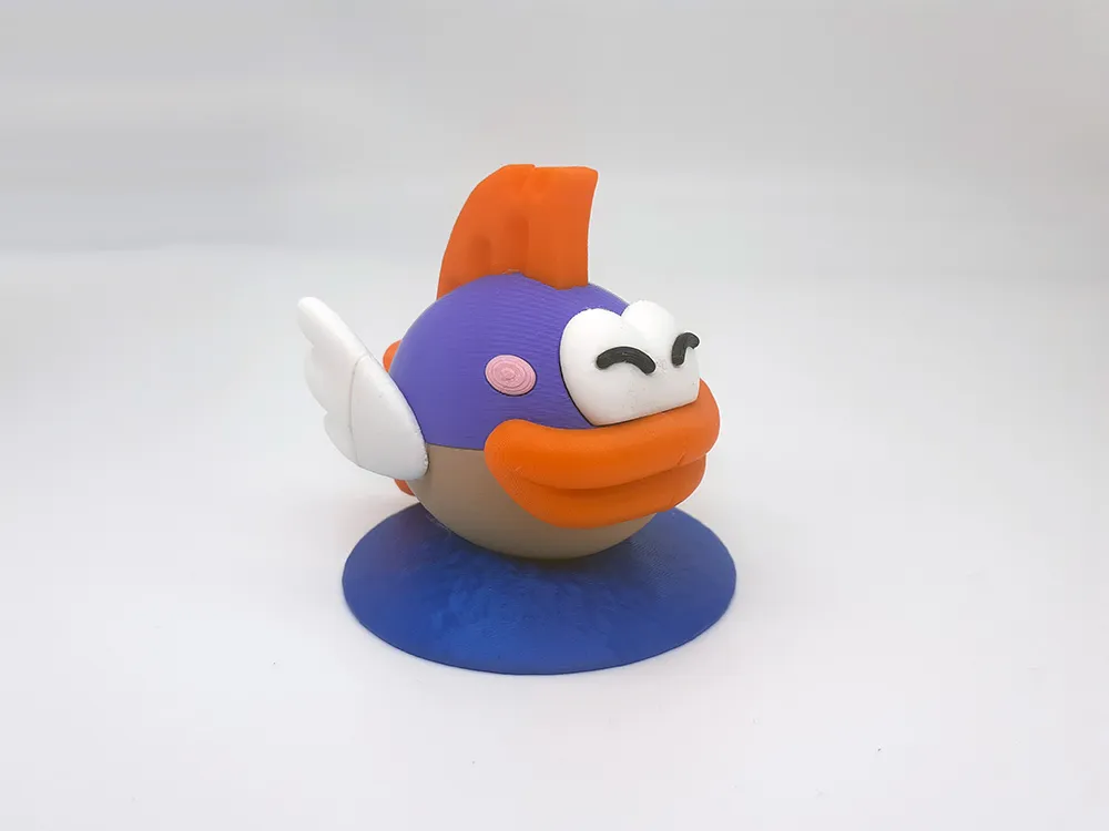 Cá hạnh phúc Sushi từ Paper Mario 64