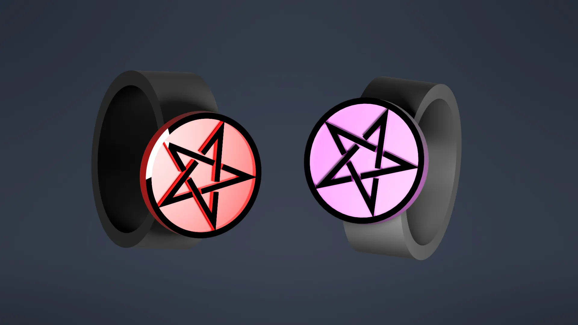 Nhẫn với ngôi sao ngũ giác