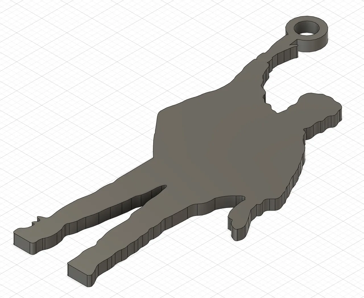 **Móc khóa hình bóng Ringo Beatles làm từ TPU-95A**