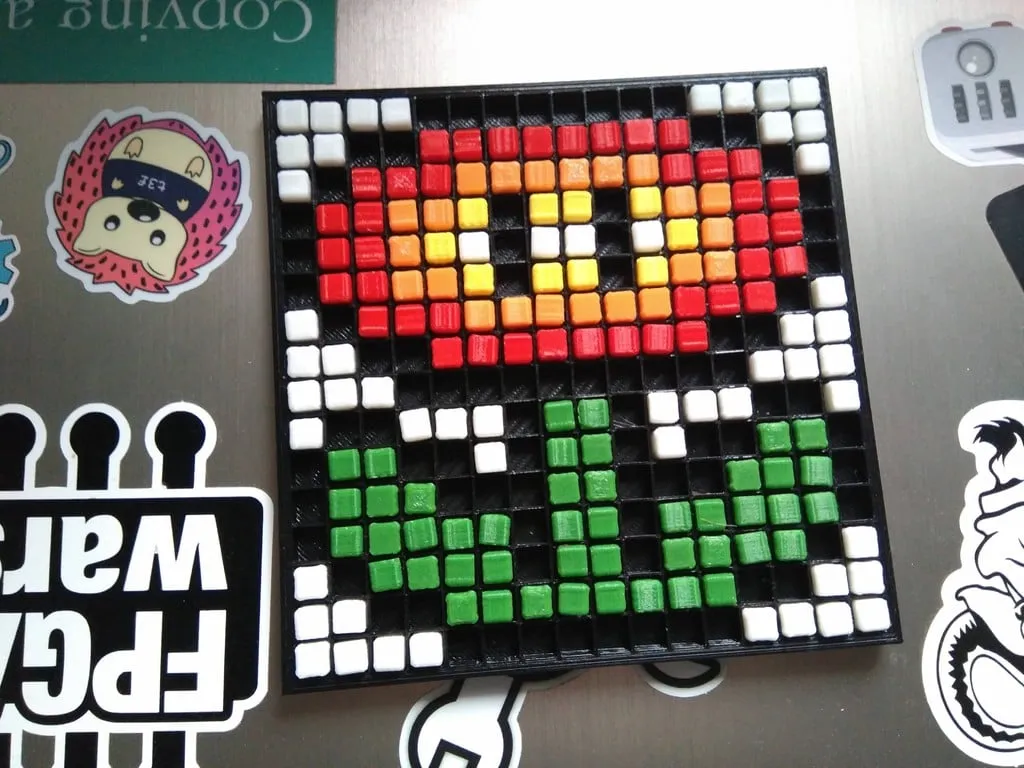 Đồ chơi bàn Voxel Matrix in 3D cho sáng tạo retro của bạn