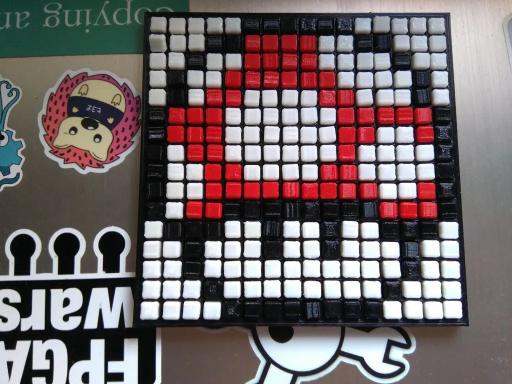 Đồ chơi bàn Voxel Matrix in 3D cho sáng tạo retro của bạn