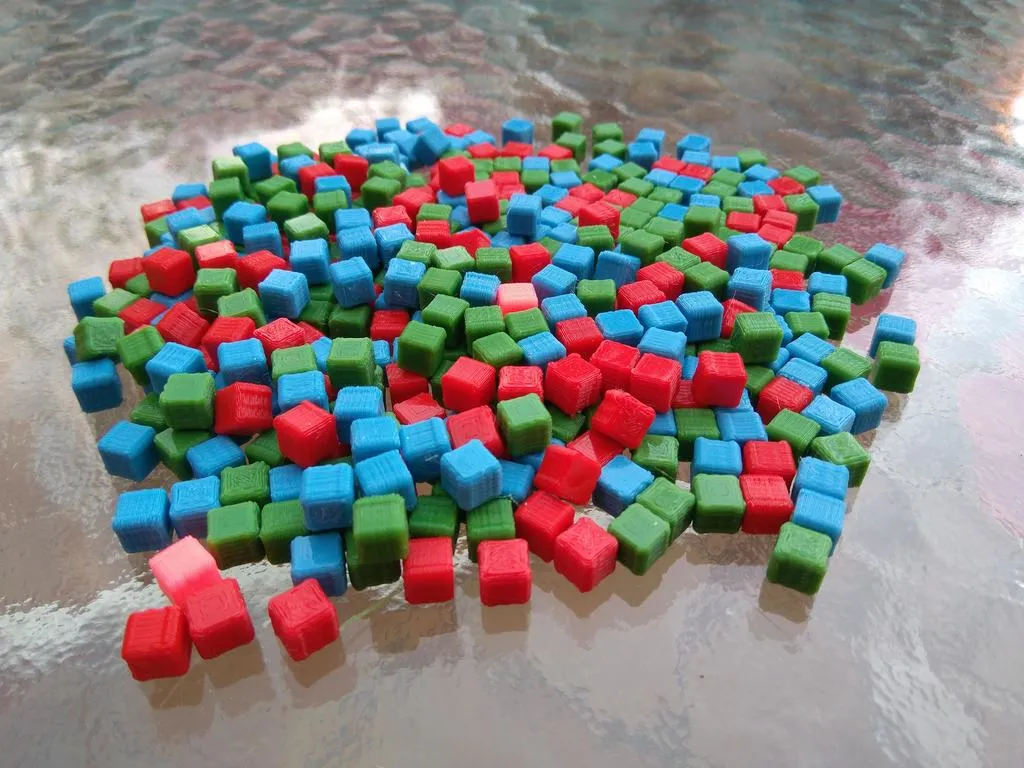 Đồ chơi bàn Voxel Matrix in 3D cho sáng tạo retro của bạn