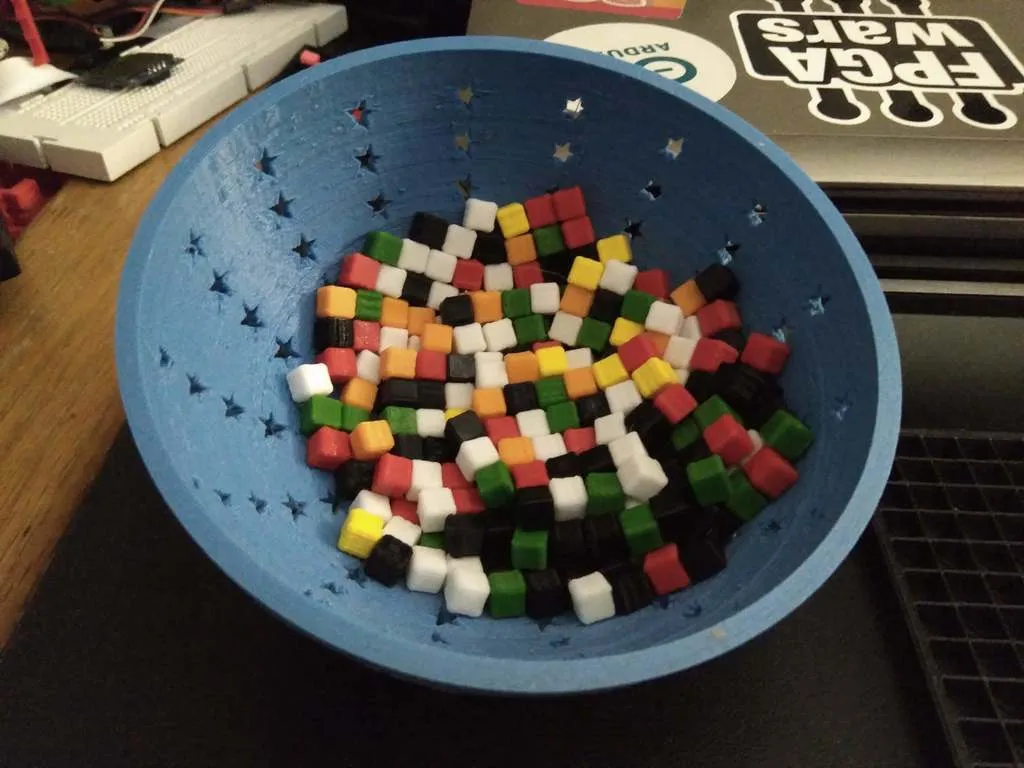 Đồ chơi bàn Voxel Matrix in 3D cho sáng tạo retro của bạn